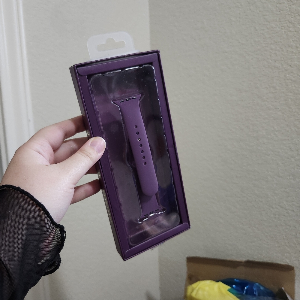 Purple Smartwatch Band‎ For Apple Watch Soft